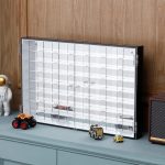 Suzile 1/64 Diecast Acrylic Display Case Car Wall Case Diecast Model Display Clear Wheels Storage Cabinet Car Rack (23.5 x 15 x 2 Inch) - Image 8