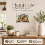 Live Today Like You're Getting Fried Tomorrow Funny Chicken Metal Tin Sign, 8x12 Inch Retro Farmhouse Decor, Humorous Wall Art for Chicken coop farm, Home, Bar, Garage, Cafe - Image 3