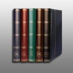 Prophila Stamp Album Stockbook 60 White Sides, Padded Red Cover - Image 5