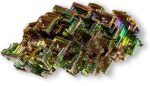 Natural Bismuth Ore, Rainbow Bismuth Metal Crystal, Crystal Gifts, Mineral Specimen, Home Decoration, Approx: 0.19-0.24Ib - Image 6