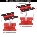 RC Car Repair Work Stand, 1100pcs RC Screw Kit and Vehicle Scale Accessories for Traxxas Axial Redcat Arrma HPI HSP SCX10 RC4WD 1/8 1/10 1/12 1/16 Scale RC Crawler Truck Buggy Car - Image 7