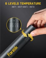 Fanttik T1 Max Soldering Iron Kit, Cordless Soldering Iron | 7s Fast Heating(390°F-840℉), Auto Sleep, 4 Pcs Soldering Tips(C210), 360° Swivel Stand, Soldering Iron for Precision Repair - Image 6
