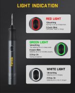 Fanttik T1 Max Soldering Iron Kit, Cordless Soldering Iron | 7s Fast Heating(390°F-840℉), Auto Sleep, 4 Pcs Soldering Tips(C210), 360° Swivel Stand, Soldering Iron for Precision Repair - Image 7