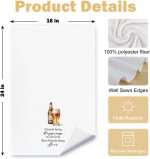 Friend and Beer Kitchen Towels, Gifts for Beer Lovers Dish Tea Bar Towels for Kitchen Bar Cart Decor, Alcohol Gifts for Men Women Decorative Hand Towels, 16x24 Inches - Image 7