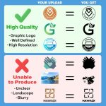 Custom Logo Stamps Self Inking - Personalized Business Logo Text Stamp - Personalized Image Self-Inking Stamper for Office - 4 Sizes - 5 Ink Color Options (Logo) - Image 8