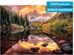 Buffalo Games - Maroon Lake Reflections - 2000 Piece Puzzle for Adults | Art by Joshua Snow, Intermediate to Expert, Made in USA, Recycled Board, Finished Size 38.50 x 26.50 in, Giftable - Image 7