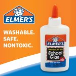 Elmer's Liquid School Glue, Slime & Craft, Safe and Non-Toxic, Washable, White, 4 Ounces Each, 12 Count - For Classroom, Home, Office, Teacher Supplies, #1 Teacher Brand - Image 5