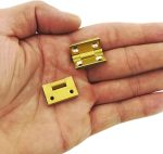 dophee 4Pcs Mini Solid Brass Hinges, 90 Degree Small Butt Hinges Connectors | for Jewelry Gift Box Wooden Case Delicate Boxes Doll House Model Making Folding Pages, 19x12.5mm/0.75"x0.49" - Image 6