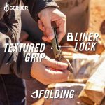 Gerber Gear Zilch Pocket Knife - 3.1" Plain Edge Blade Folding Knife - EDC Gear and Equipment - Coyote Brown - Image 3