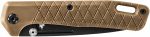 Gerber Gear Zilch Pocket Knife - 3.1" Plain Edge Blade Folding Knife - EDC Gear and Equipment - Coyote Brown - Image 8