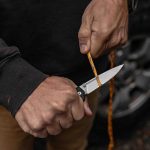 Gerber Gear Zilch Pocket Knife - 3.1" Plain Edge Blade Folding Knife - EDC Gear and Equipment - Coyote Brown - Image 11