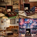 250th Anniversary USA Coin Set (1776–2026) – 4PCS Patriotic Challenge Coins with Wooden Box & Card, America 250th Commemorative Collectible, Fan-Made Non-Official Keepsake Gift - Image 8