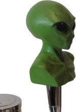 Kool Collectibles Alien Beer Tap Handle Sports Bar Kegerator Resin Zombie Breweriana UFO - Image 3