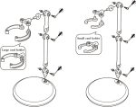 Ddung Doll Stand - Dolls And Action Figure Stand(3-Pack) | For 0.5" To 10" Adjustable Doll Display Holders,Assembly Action Figure Display Holder - Image 8