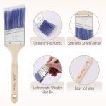 Bates- Paint Roller Kit, 19 pcs, Roller Set with Microfiber Sleeves & Frame | for Walls, Cabinets, Interior and Exterior Painting - Image 6