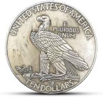 YukaBa MarshLing Antique Liberty Indian Head Ten-Dollars Coin - Great American Commemorative Old Coins- Uncirculated Morgan Dollars-Discover History of US Coins Perfect Quality - Image 3
