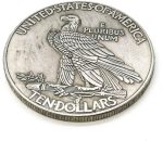 YukaBa MarshLing Antique Liberty Indian Head Ten-Dollars Coin - Great American Commemorative Old Coins- Uncirculated Morgan Dollars-Discover History of US Coins Perfect Quality - Image 5