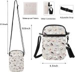 WUSUANED JJK Anime Crossbody Bag Anime Inspired Gift Manga Character Lover Shoulder Bag - Image 5