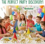 Bedwina Dinosaur Fossil Skeleton - (Pack of 24) 3.7 Inch Assorted Plastic Dino Figure Bones for Kids Science Dig Kit, Digging Sandbox Bins Play Toys, Party Favors, Birthday Decorations - Image 10