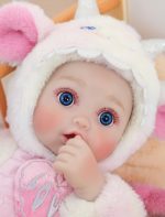 Baby Dolls, 18inch Large Realistic Cute Soft Body Baby Doll Real Life Baby Dolls with Accessories for 3+ Year Old Girls Gifts, Pretend Play, Collection, Love Slogan Design - Image 6