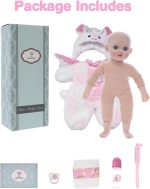 Baby Dolls, 18inch Large Realistic Cute Soft Body Baby Doll Real Life Baby Dolls with Accessories for 3+ Year Old Girls Gifts, Pretend Play, Collection, Love Slogan Design - Image 7