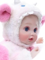 Baby Dolls, 18inch Large Realistic Cute Soft Body Baby Doll Real Life Baby Dolls with Accessories for 3+ Year Old Girls Gifts, Pretend Play, Collection, Love Slogan Design - Image 10