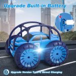 MaxTronic Amphibious Remote Control Car,Rechargeable RC Cars Toy 360° Flips Rotation Stunt Crawler 15KM/H 4WD All Terrain Outdoor Indoor Toy for Kids Boys Girls 3-12 - Image 4