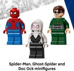 LEGO Marvel Mech Battle: Spider-Man vs. Doc Ock Building Toys for Kids - Super Hero & Villain Poseable Mech Toys W/3 Marvel Minifigures for Kids & Fans, Ages 6+ - Gift Idea for Birthdays - 76338 - Image 6