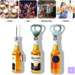 Magnetic Beer Bottle Opener Figure Beer Bottle Bar Refrigerator Decor Unique Birthday Gifts Collection (Corona Extra) - Image 4
