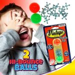 JA-RU Vintage Metal Jacks Game Set (1 Pk) 950-1B | Includes Two Bouncy Balls. Classic Family Retro Mini Jax Toy. Bulk Party Favor Stuffer. - Image 8