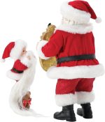 Department 56 Possible Dreams Christmas Traditions Santa Seeing is Believing Figurine Set, 10.5 Inch, Multicolor - Image 4