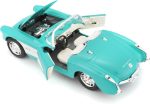Maisto 1:24 Special Edition 1957 Chevrolet Corvette - Turquoise - Image 4