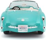 Maisto 1:24 Special Edition 1957 Chevrolet Corvette - Turquoise - Image 6