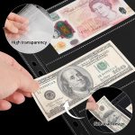 20 Sheets Currency Pages for Paper Money Collection - 3 Pockets | Uncle Paul Banknote Sleeves Holder Collecting Album Pages for Bill Coupon IN02020 - Image 4