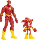 DC X Sonic the Hedgehog Sonic as The Flash & The Flash 2.5/5-inch Figures Multipack - Image 4