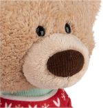 GUND Sleigh Toothpick 15-Inch Tan Teddy Bear in Holiday Sweater for Ages 1+ - Image 7