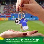 2PCS World Cup Soccer Keychain - Image 6
