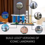 LEGO Architecture Singapore 21057 Building Set - Skyline Collection, Architecture Construction Model for Home and Office Décor, Gift Idea for Adults - Image 4