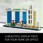 LEGO Architecture Singapore 21057 Building Set - Skyline Collection, Architecture Construction Model for Home and Office Décor, Gift Idea for Adults - Image 7