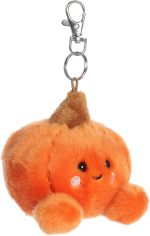 Aurora Palm Pals 4" Paisley Pumpkin Adorable Clip-On | Bean-filled understuffed bodies with collectible personalities - Image 3