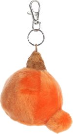 Aurora Palm Pals 4" Paisley Pumpkin Adorable Clip-On | Bean-filled understuffed bodies with collectible personalities - Image 4