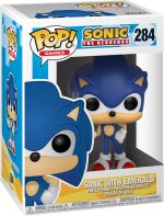 Funko POP! Games: Sonic the Hedgehog - Sonic with Emerald | Official Video Games Merch - Collectable Vinyl Figurine for Shelf Display - Birthday Gift Idea for Fans and Collectors - Image 2