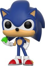 Funko POP! Games: Sonic the Hedgehog - Sonic with Emerald | Official Video Games Merch - Collectable Vinyl Figurine for Shelf Display - Birthday Gift Idea for Fans and Collectors - Image 3
