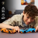 LEGO Speed Champions Lamborghini Revuelto & Huracán STO Car Toys - Building Toy for Pretend Play for Boys & Girls, Ages 10+ - Model Car Kit Display - Gift Idea for Kids - 77238 - Image 3