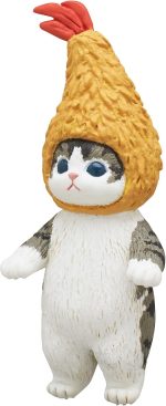 Mofusand Fried Shrimp Cat Blind Box - 1 of 5 Collectable Figurines - Fun, Versatile Decoration for Cat Enthusiasts - Image 4