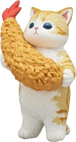 Mofusand Fried Shrimp Cat Blind Box - 1 of 5 Collectable Figurines - Fun, Versatile Decoration for Cat Enthusiasts - Image 7