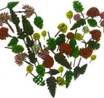 70pcs Mini Mixed Miniature Fake Trees Model Train Scenery Artificial Wargame Trees Model Railroad Scenery Diorama Supplies for DIY Landscape - Image 4