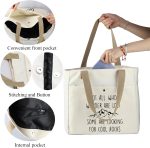 MBMSO Geologist Tote Bag Rock Collector Gift Not All Who Wander are Lost Some are Looking for Cool Rock Hunter Gift Beach Bag - Image 7