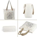 MBMSO Geologist Tote Bag Rock Collector Gift Not All Who Wander are Lost Some are Looking for Cool Rock Hunter Gift Beach Bag - Image 8