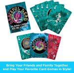AQUARIUS Grateful Dead Playing Cards Standard Size – Themed Novelty Deck with 52 Unique Band Designs – Collectible Merchandise Gift for Teens and Adults - Image 3